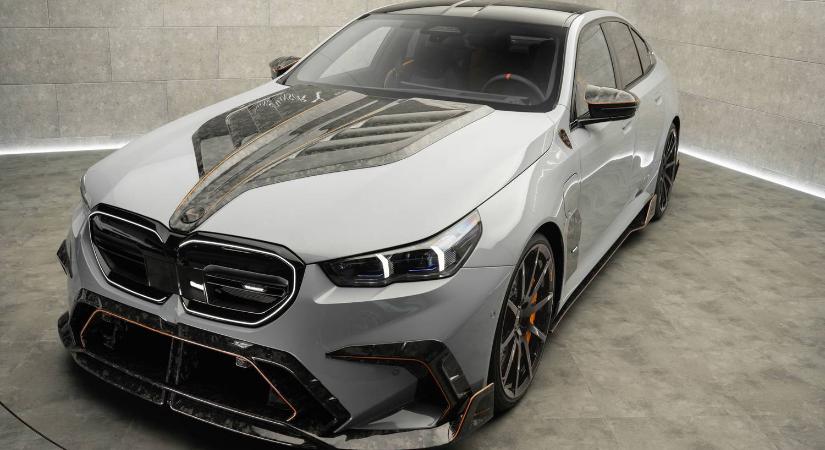 Az új BMW M5 sem marad ki a Mansory átokból