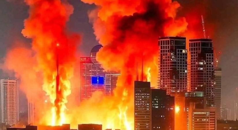 “Teherán égni fog, ha Irán nem hagy fel a civilek elleni támadásokkal”