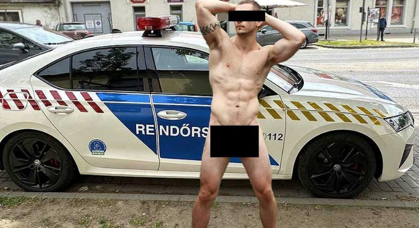 Meztelenül autózott Budaörsön a 44 éves férfi, amikor megállították megharapta a rendőrt