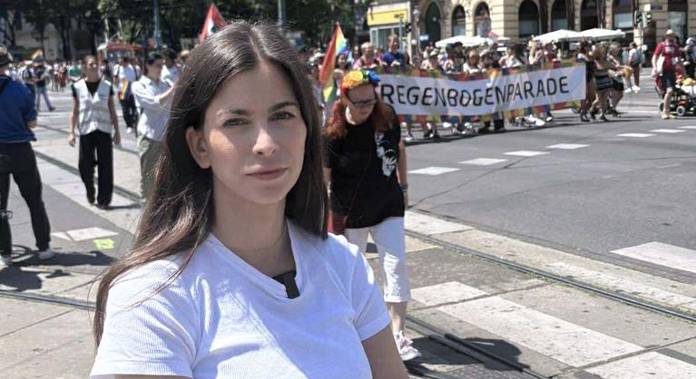 Szentkirályi Alexandra kilátogatott a bécsi Pride-ra – „Amit ott láttunk, az brutális volt”
