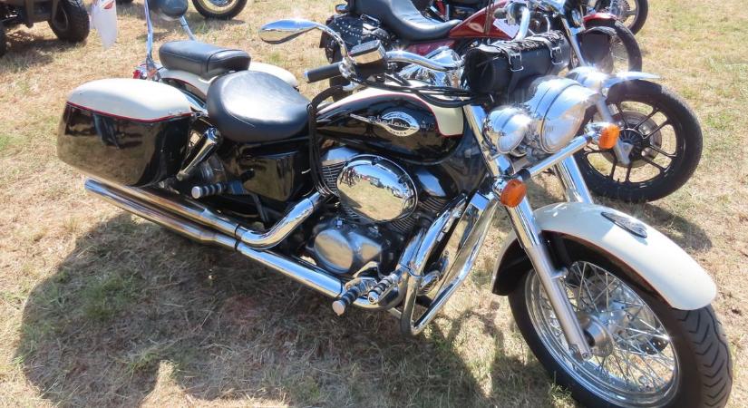 Pásztoriban várták a motorokat és a veterán járműveket a slusszos vaddisznók – fotók, videó