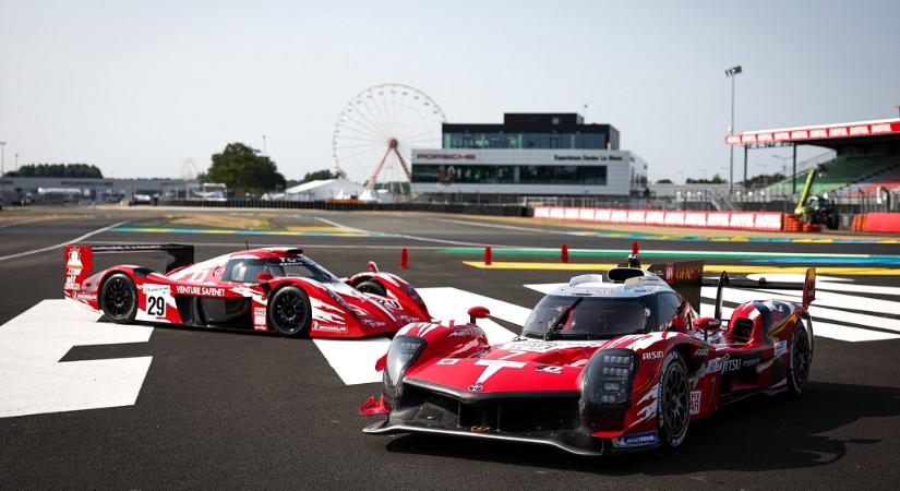 Egyedi festéssel készül a hétvégi Le Mans-i 24 órásra a Toyota