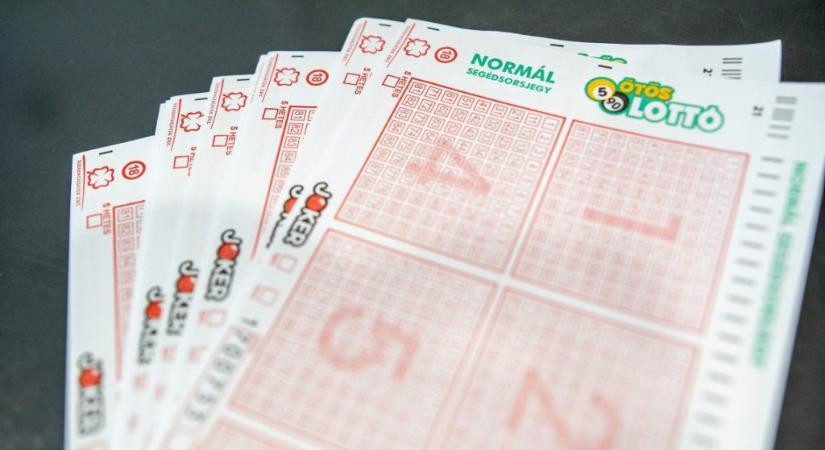 Ötöslottó: itt vannak az e heti nyerőszámok