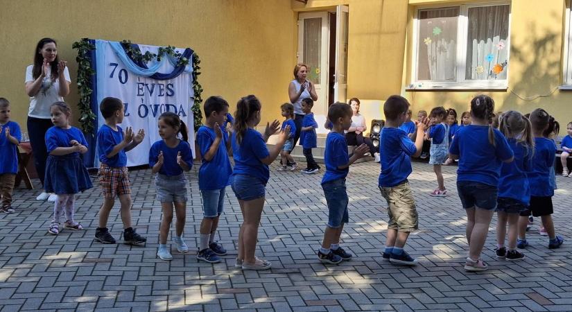 Hetvenéves lett Hevesen a Csoda-Vár Óvoda
