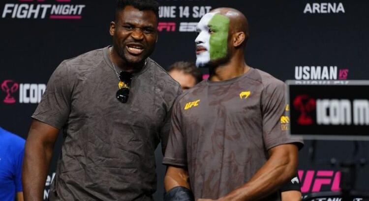 Francis Ngannou is ott volt a vasárnapi UFC-gála mérlegelésén - totaldamage