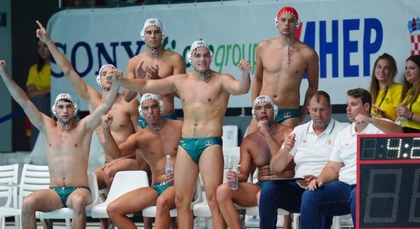 Szolnoki vízipólósokkal soraiban parádés rajtot vett a vb-n U20-as válogatottunk