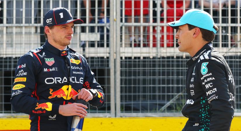 F1: Verstappennek üzent a pole-ja után Russell