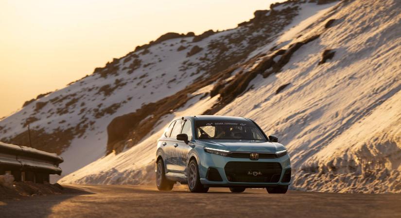 A Honda is indul a Pikes Peak-en, de nem egy sportautóval