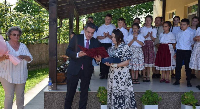 Váradi Enikő Visken vette át a Bonis Bona díjat - A nemzet tehetségeiért