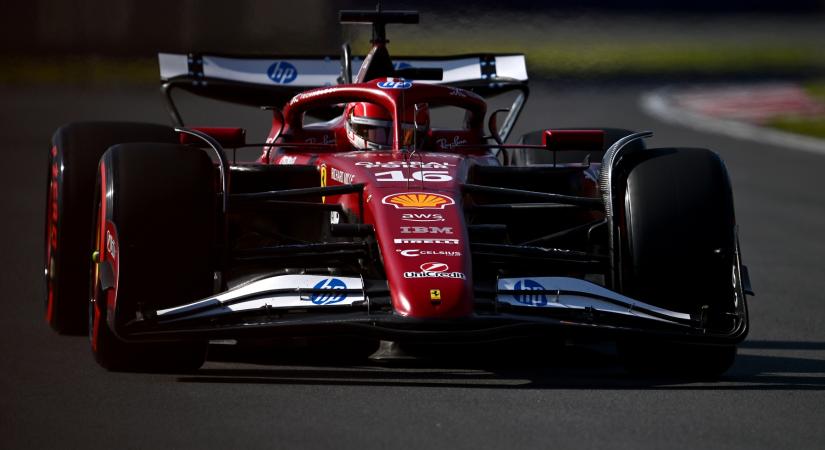 F1: Hitt a Ferrari-pole-ban Leclerc