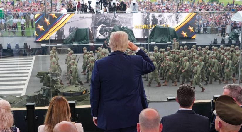 Több ezer katona és több száz harci jármű – így ünnepelték az amerikai hadsereg megalakulásának jubileumát (GALÉRIA)