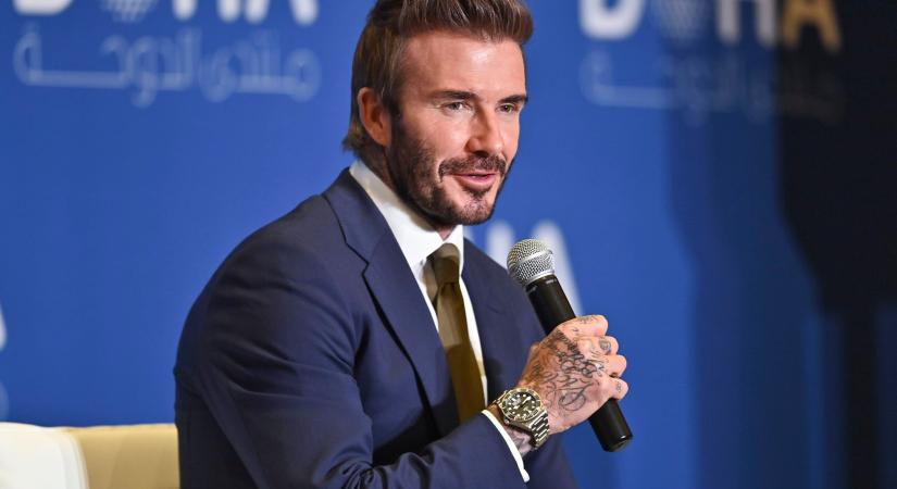 Szenzációs elismerésben részesült David Beckham