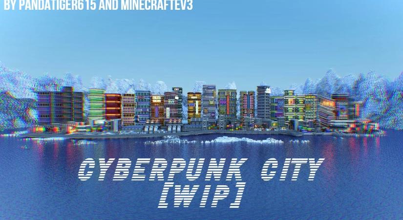 Már elérhető és bejárható Night City a Minecraftban