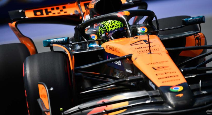 A McLaren továbbfejlesztett futóművel segíti Norrist