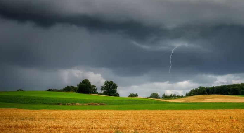 Viharos idővel kezdődik a hét