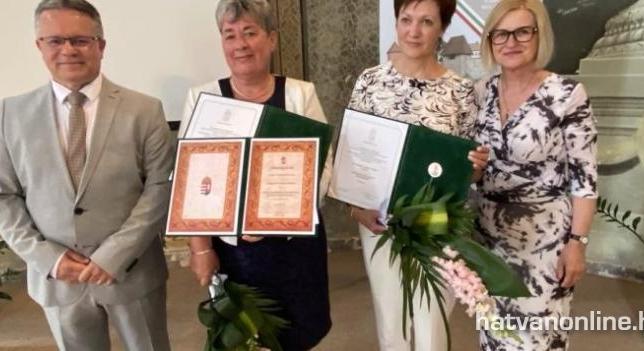 Hevesi pedagógusok munkáját ismerték el 