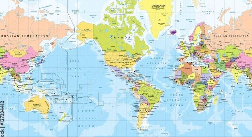 Az Atlanti-óceán lett a béke szigete, az amerikai kontinens meg a világ közepe