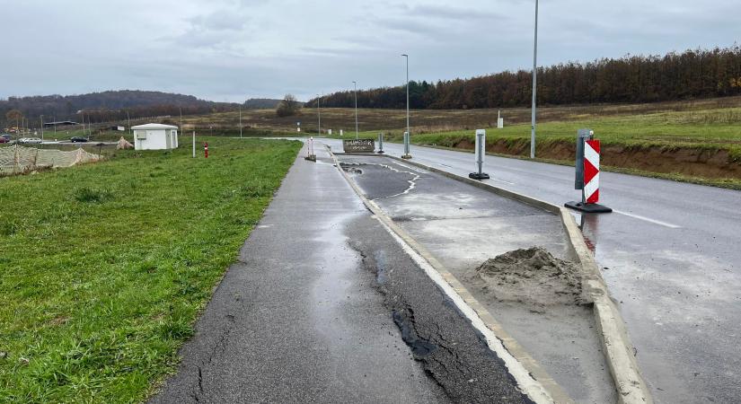 300 millióba kerül a 410 millió forintos körtvélyesi elkerülő út javítása