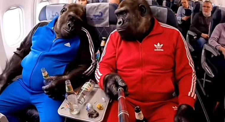 Már a gorillák is vlogolnak, az új AI-trend tényleg vicces is lett