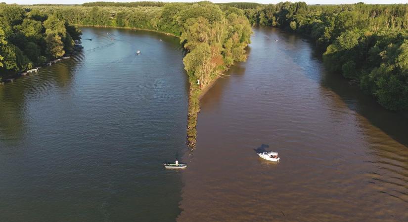 Lenyűgöző felvételen a Tisza és a Maros találkozása – képekkel
