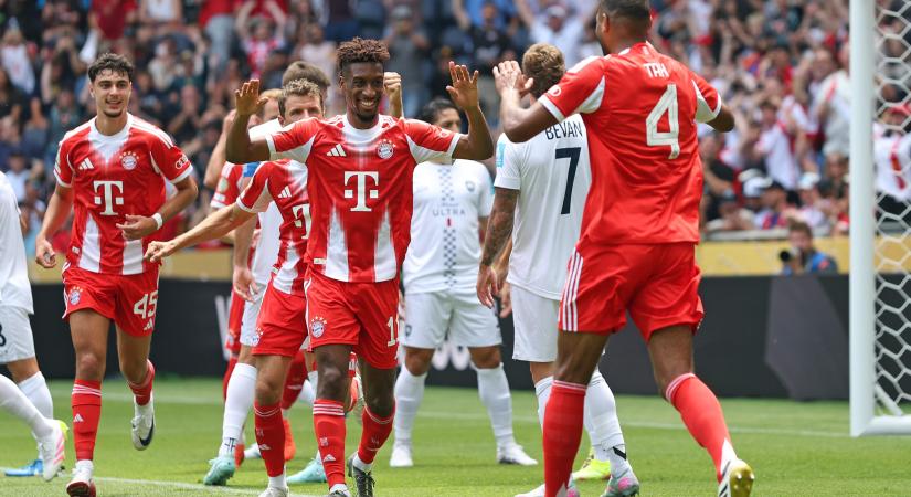 Coman történelmi gólt szerzett, gálázott a Bayern