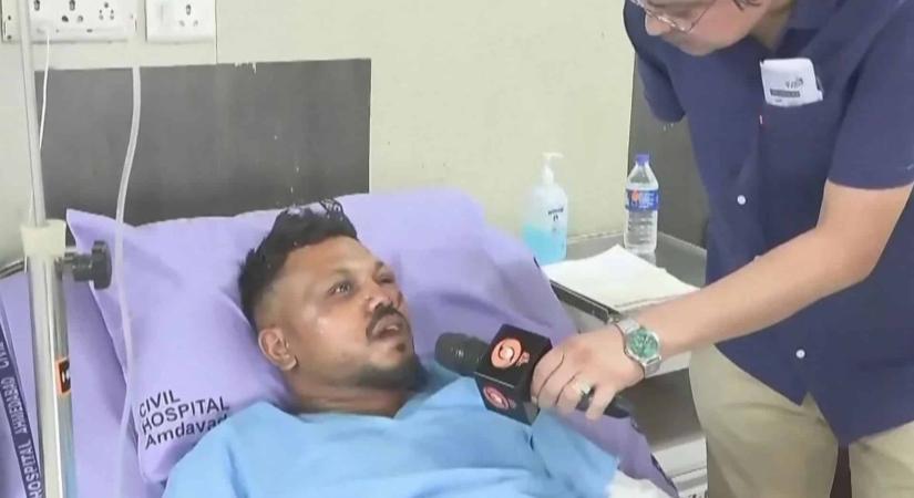 „Azt hittem, meg fogok halni” – újabb drámai részleteket árult el az indiai repülőgép-katasztrófa egyetlen túlélője