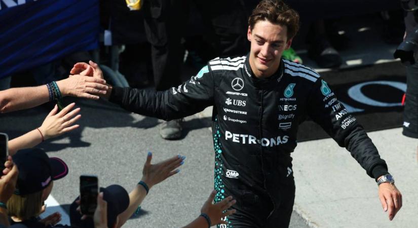 Ütközött egymással a két McLaren, Russell rajt-cél győzelmet aratott Montréalban