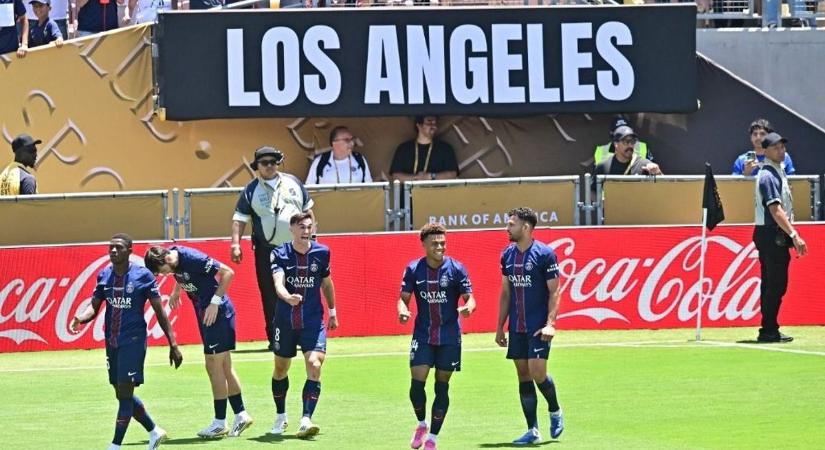 A BL-győztes PSG a Los Angeles-i zavargások ellenére tízezrek előtt győzte le az Atléticót (VIDEÓ)