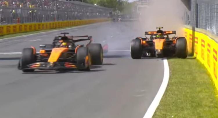 Forma-1: ütközött a két McLaren a Kanadai Nagydíjon – videó