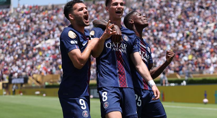 A PSG ott folytatta, ahol a BL-döntővel befejezte