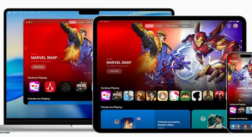 Nagyon örülhetnek azok, akik Apple terméken szoktak játszani