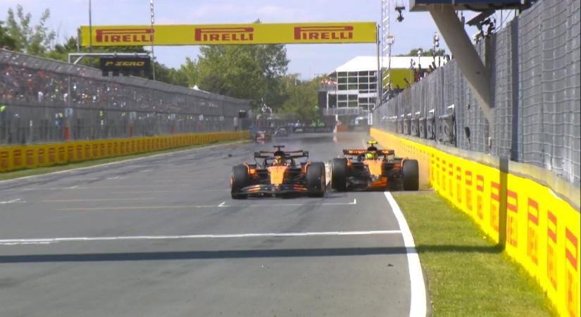 Így nyírta ki magát a McLaren a Kanadai Nagydíjon