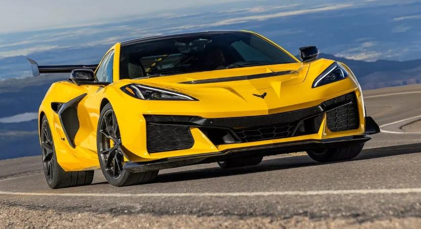 1200 lóerős őrület: hibrid biturbó V8-cal támad a legújabb Corvette