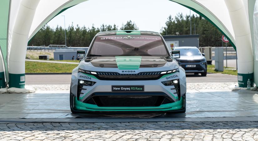Škoda Enyaq RS Race – a lóerő semmit sem jelent