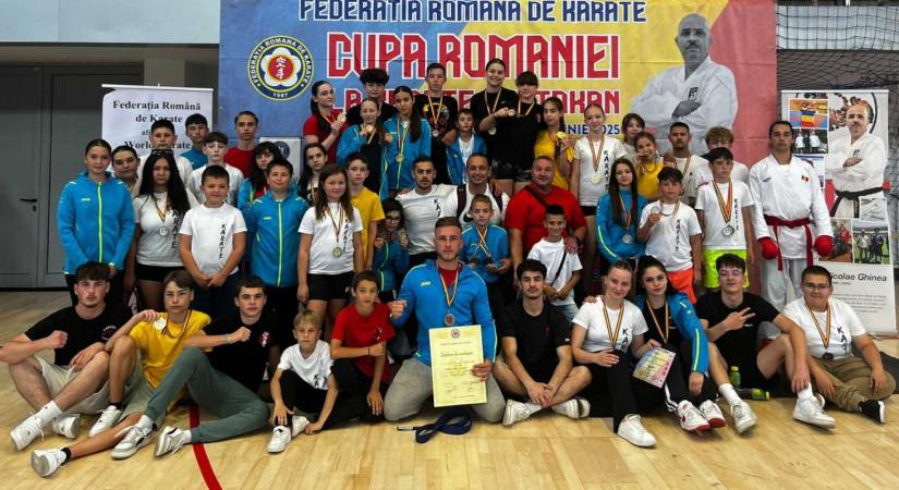 Karate: a Román Kupában is halmozták az érmeket a Yakuza fiataljai