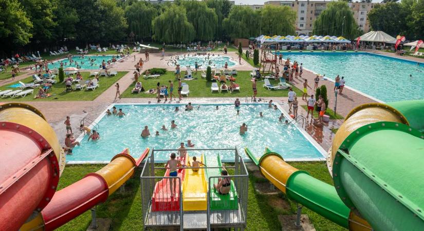 Sepsiszentgyörgyön elindult a strandszezon