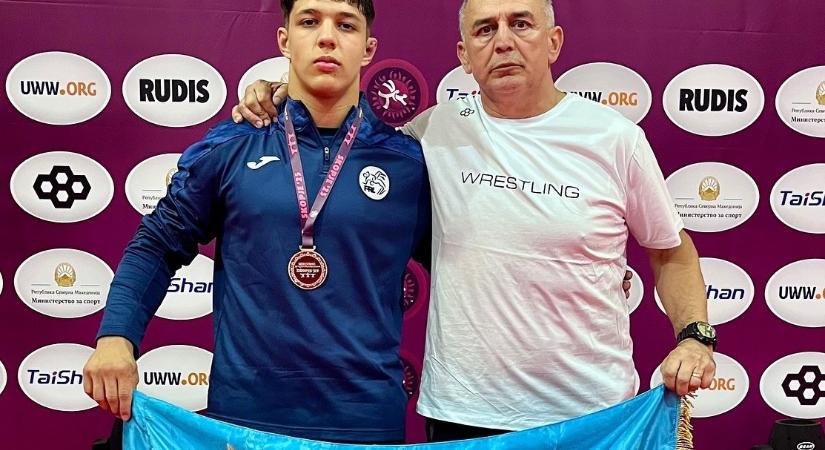 Birkózás: Lőrincz Magor bronzérmes az U17-es Európa-bajnokságon