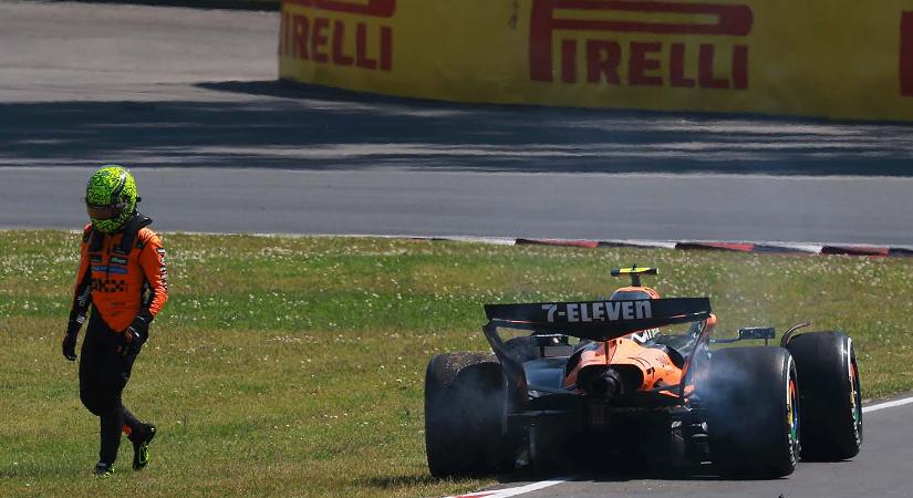F1: Norris megmutatta, hogy nem bajnok alkat