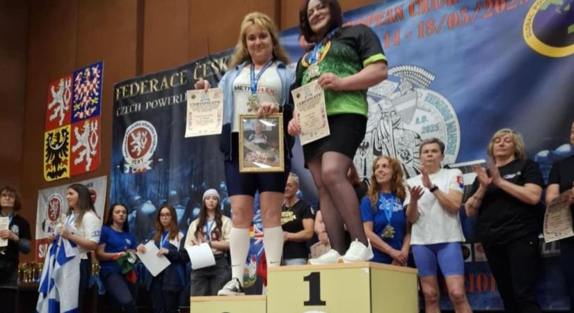 Danicser Anita édesapja emlékére emelt Eb-ezüstöt