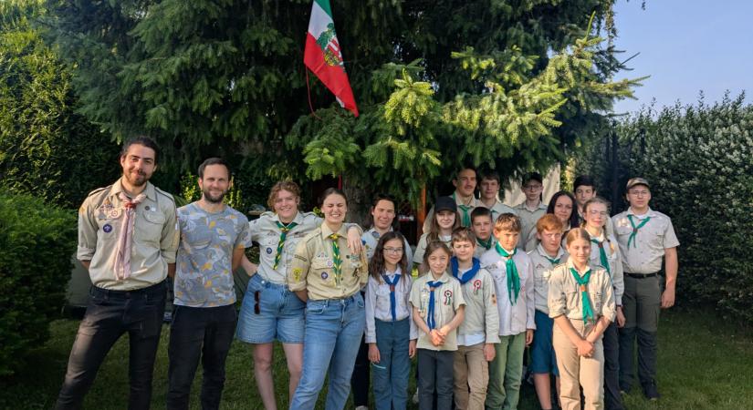 Évzáró cserkész portya Drezdában