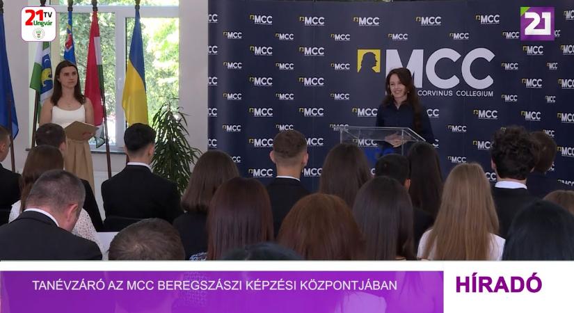Tanévzáró az MCC Beregszászi Képzési Központjában (videó)