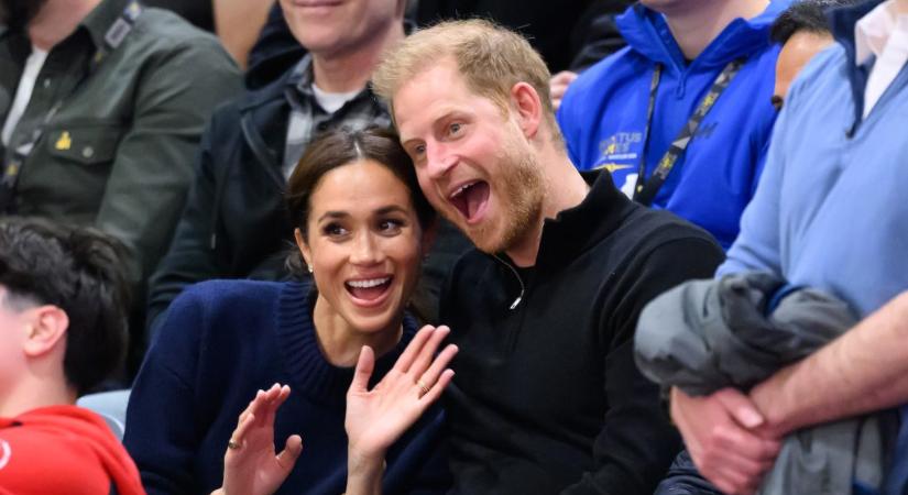 Meghan Markle eddig soha nem látott családi videókkal köszöntötte Harry herceget apák napján