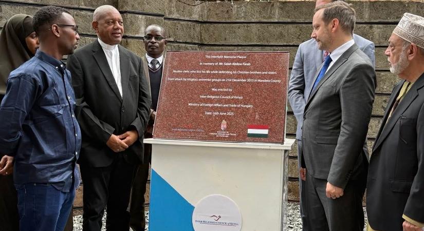 Emléktáblát avattak Nairobiban Salah Farah, a vallások közötti szolidaritás példája tiszteletére