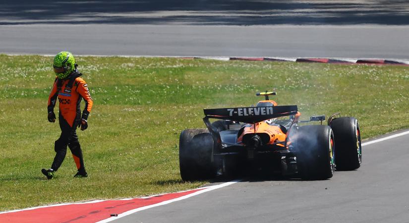 Lando Norris: Hülyeséget csináltam