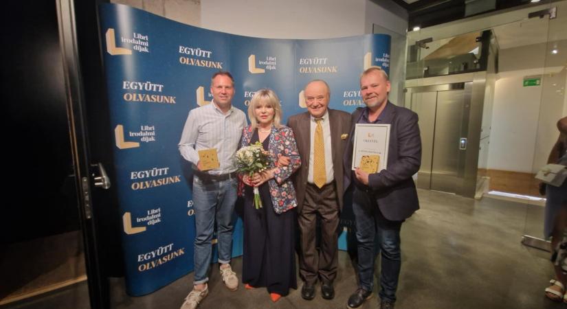 Libri irodalmi díj: Kollégánk könyve lett a legsikeresebb debütáló mű
