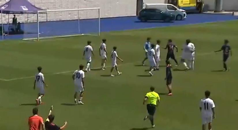 Kíméletlen ökölharcot vívtak a Real Madrid játékosai – videó