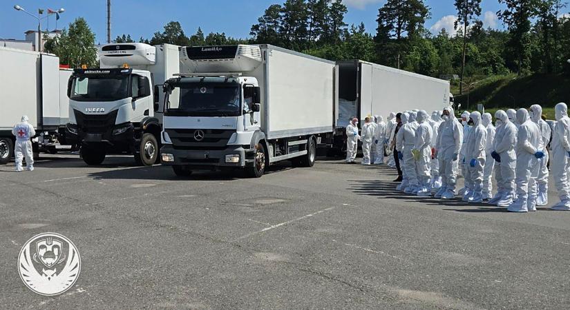 Több mint hatezer elesett katona holttestét kapta meg eddig Ukrajna