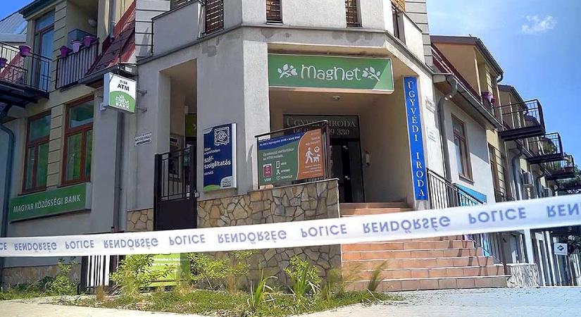 Bankrablás Solymáron: ismeretlenek hatoltak be a MagNet Bank fiókjába, órákra lezárták a környéket