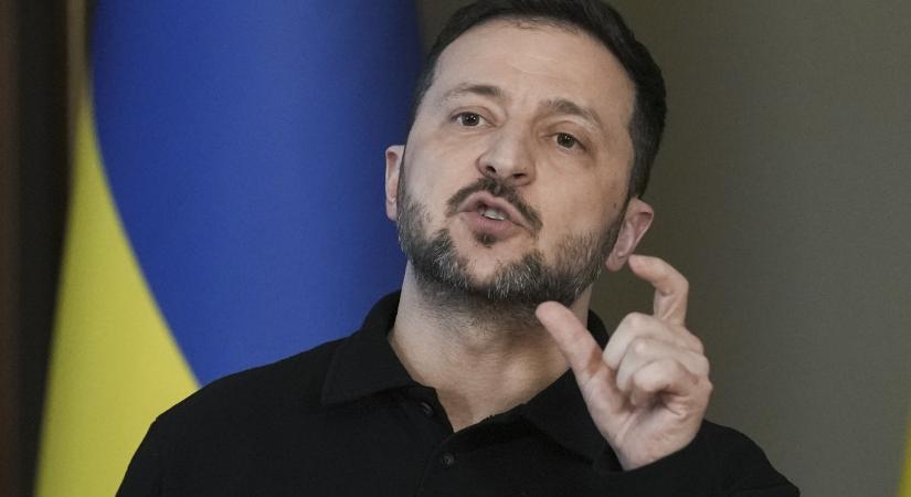 Volodimir Zelenszkij bizalmi indexe mélyrepülésben