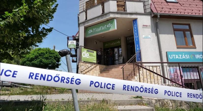 Nagy a felfordulás: megpróbáltak kirabolni egy bankot a kisvárosban